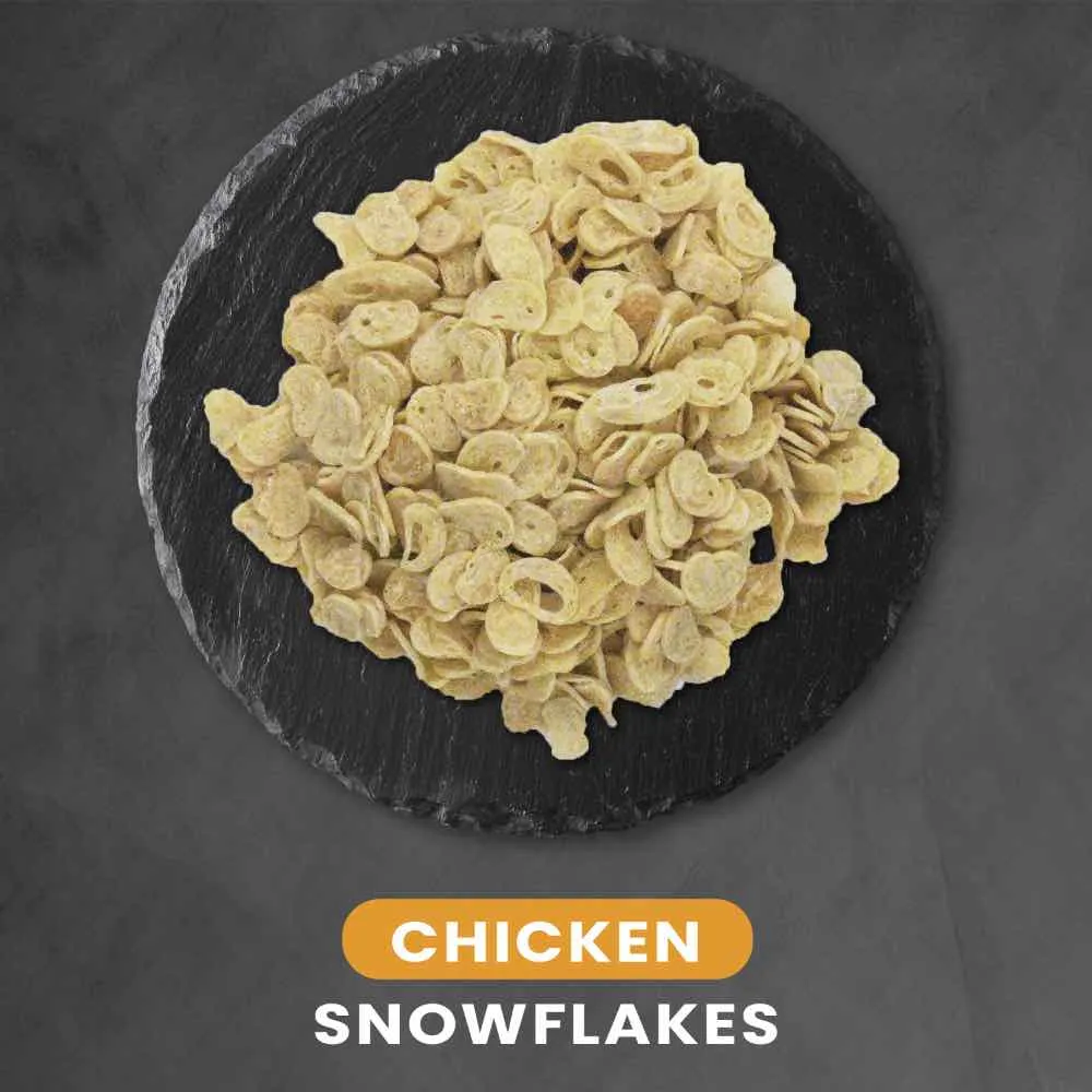 15% OFF: Singapaw Deli Chew Chicken Snowflakes Dog Treats 100g