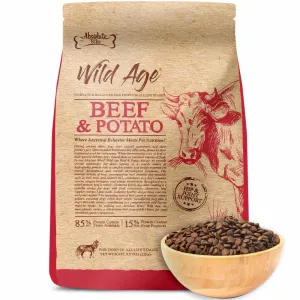 34% OFF FREE Wipes: Absolute Bites Wild Age Beef & Potato Dry Dog Food