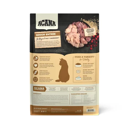 Acana Senior Entrée, Dry Cat Food