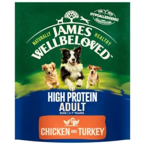 Adult Chicken & Turkey High Protein Dry Dog Food