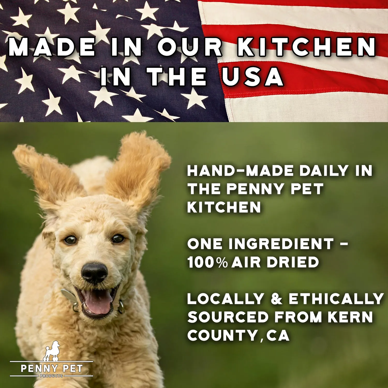 Air-Dried Chicken Feet for Dogs - CRUNCHY Treat for Dogs - 100% California Chicken - Human Grade