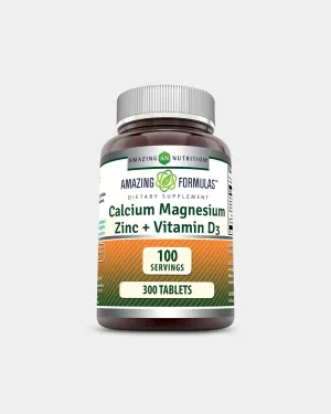 Amazing Nutrition Amazing Formulas Calcium Magnesium Zinc Vitamin D3