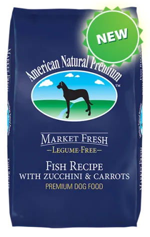 American Natural Premium Fish Recipe with Zucchini & Carrots For Dogs