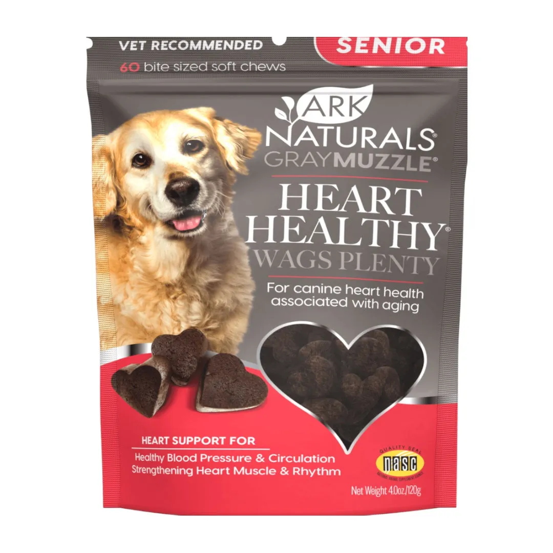 ark naturals heart healthy wags plenty for senior dogs