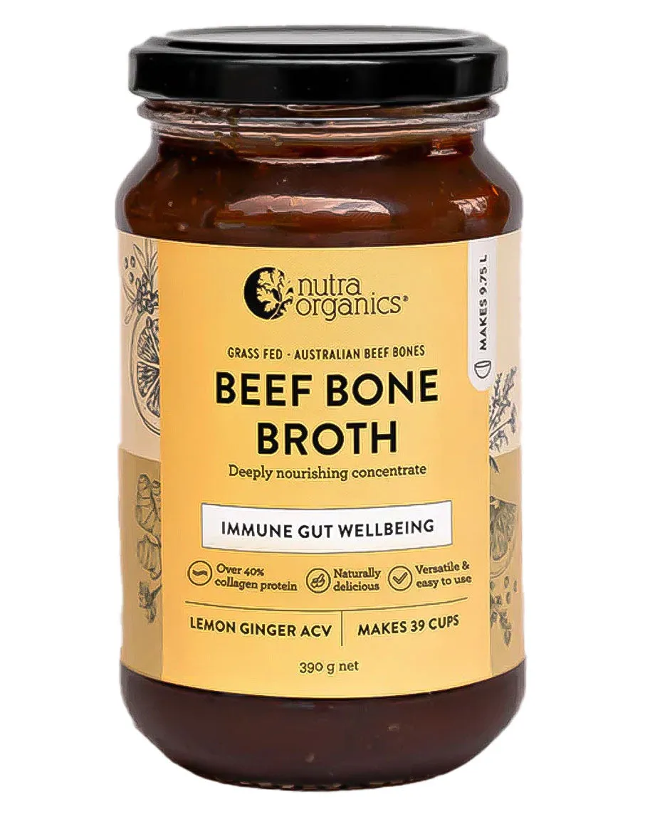 Beef Bone Broth Concentrate by Nutra Organics