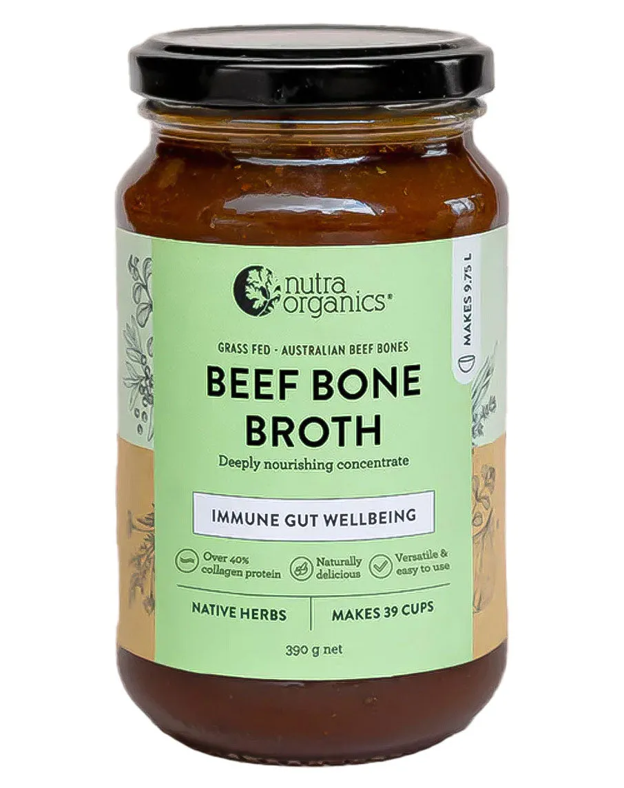 Beef Bone Broth Concentrate by Nutra Organics