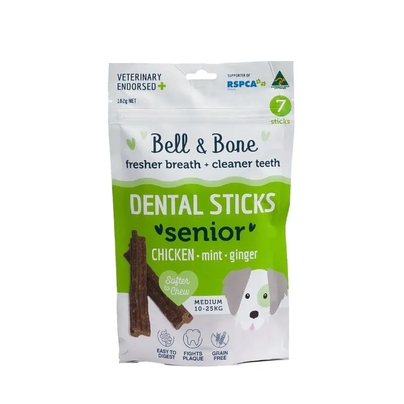 Bell & Bone Seniors Dental Chicken Sticks