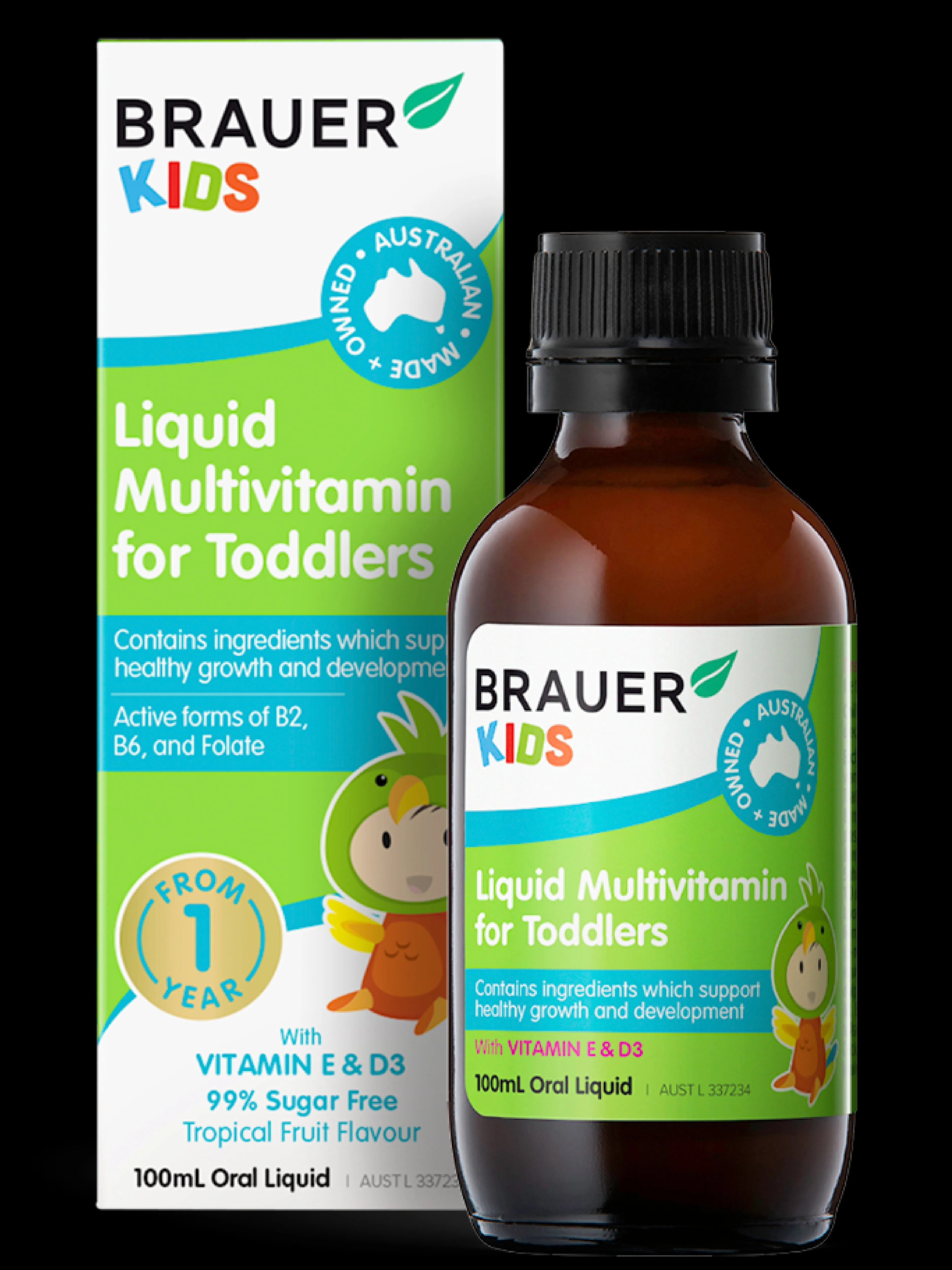 Brauer Baby & Kids Liquid Multivitamin For Toddler