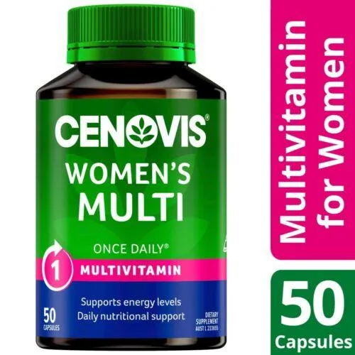 Cenovis Womens Multi Once Daily 50 Capsules