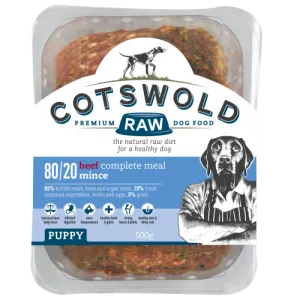 Cotswold Raw Mince Puppy Beef