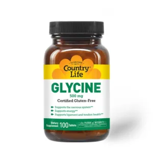 Country Life Glycine 500mg 100 Tablets