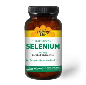 Country Life Selenium 200 mcg 90 Tablets