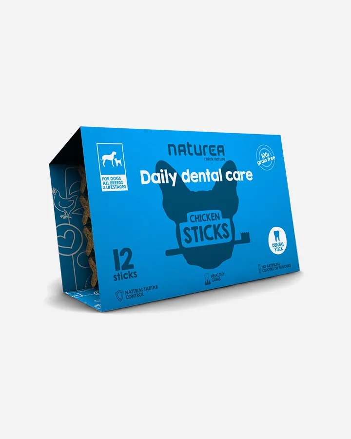 Daily Dental Care Chicken Sticks - 12 sticks