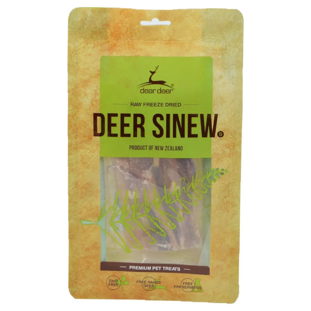 Dear Deer Deer Sinew Freeze-Dried Dog Treats 75g