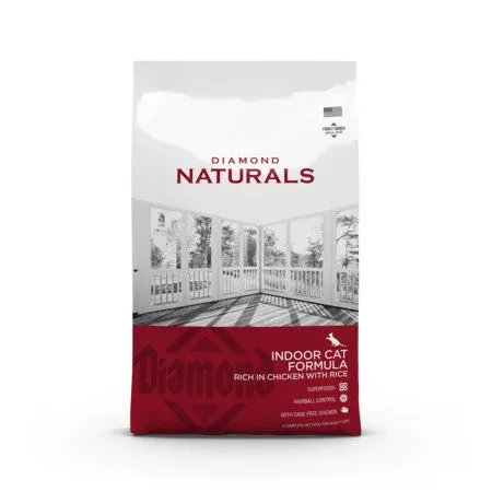 Diamond Naturals Indoor Cat Chicken & Rice 1kg