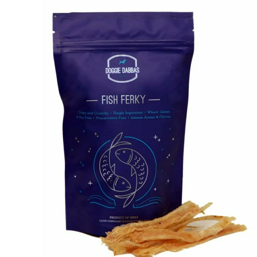 Doggie Dabbas Fish Jerky 50gms