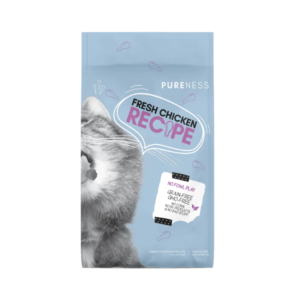 *DONATION TO FUR AND FEATHERS* Pureness Cat Fresh Chicken Recipe 1.5kg