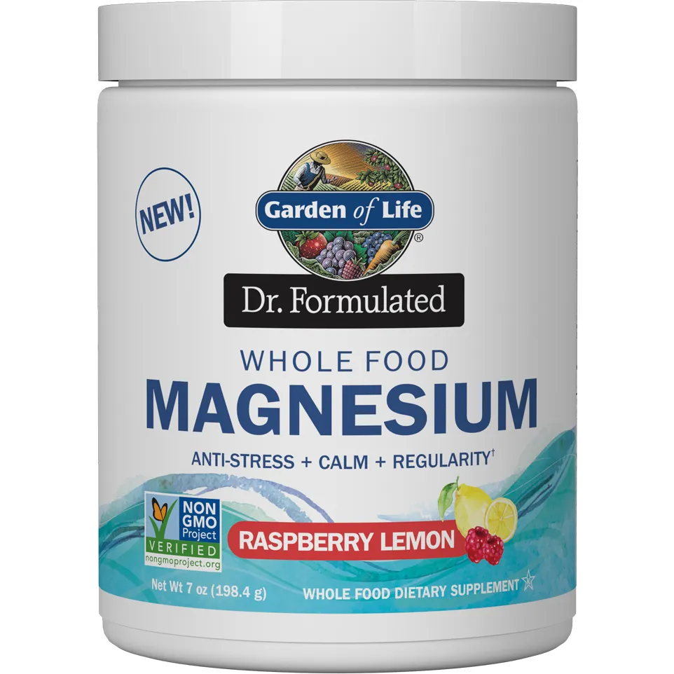 Dr. Formulated Magnesium Rasp Lem 7oz by Garden Of Life