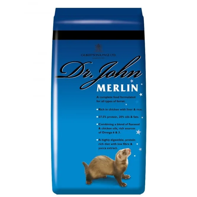 Dr John Merlin Ferret Food 10kg