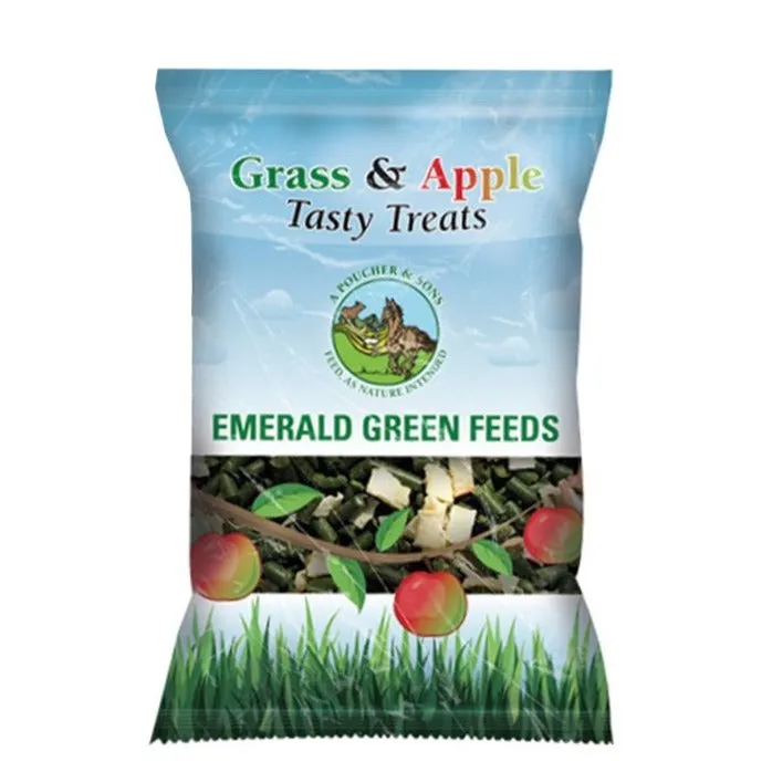 Emerald Green Feeds Grass & Apple Tasty Treats