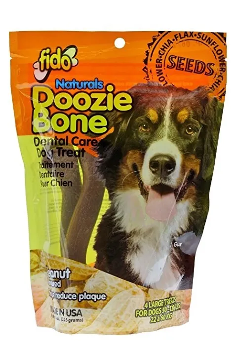 Fido Naturals Doozie Bone Peanut