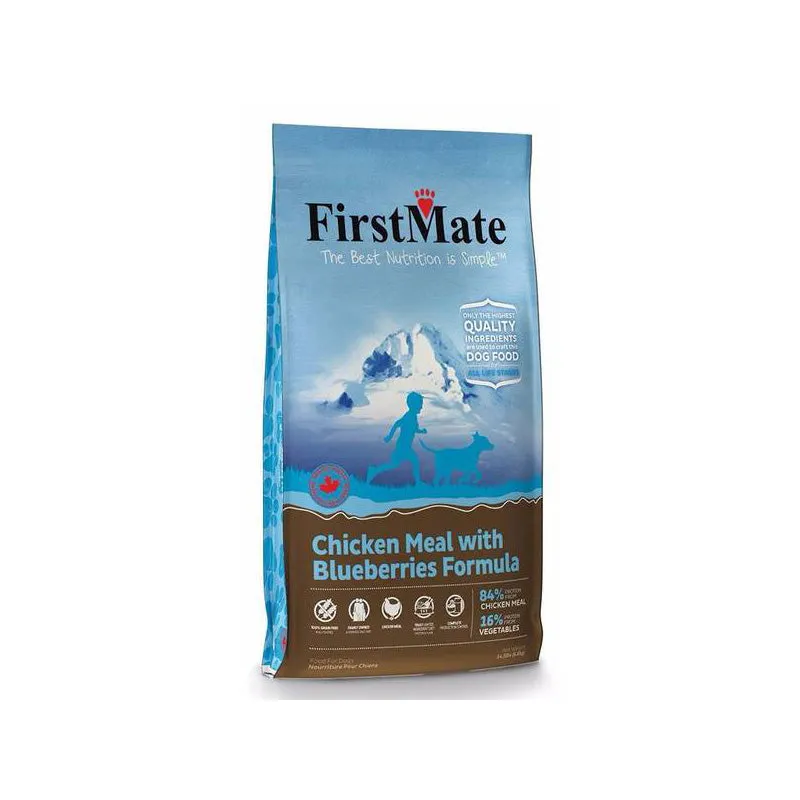 FirstMate Dog Grain Free Chicken Meal With Blueberries Formula 6.6kg