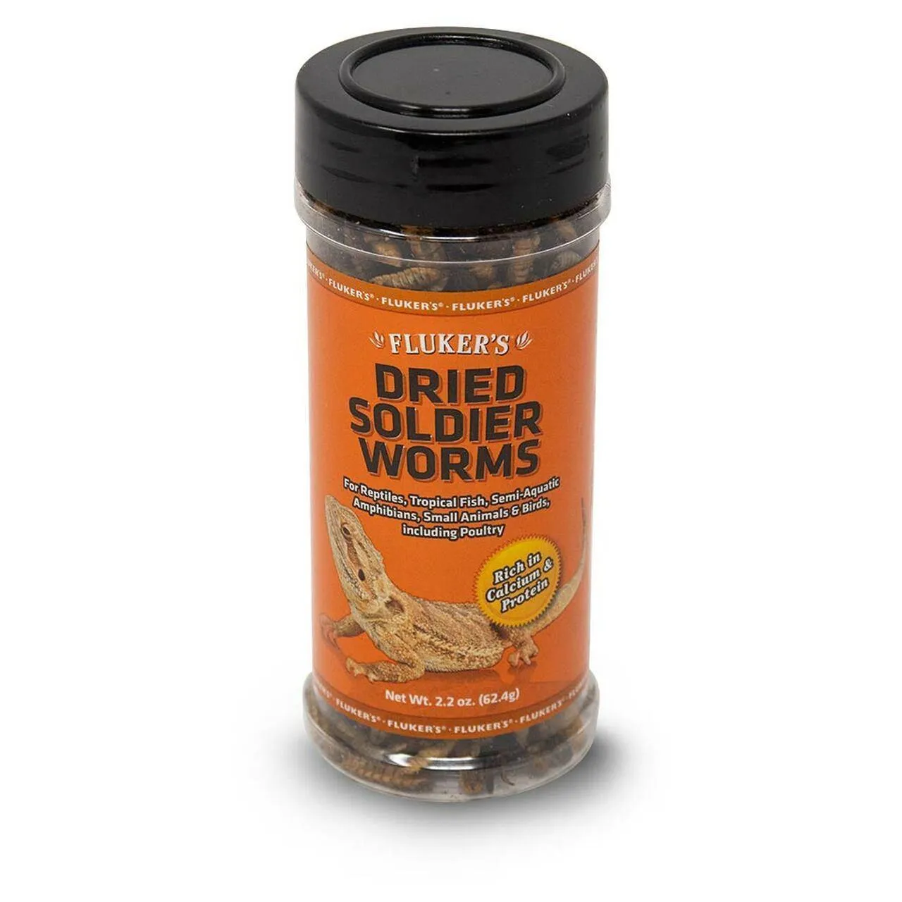 Fluker's Dried Soldierworms 2.2oz