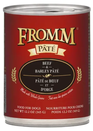 Fromm Beef and Barley Pâté Dog Food