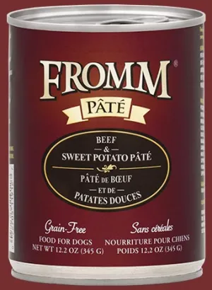 Fromm Gold Grain-Free Beef & Sweet Potato Pate Dog Food