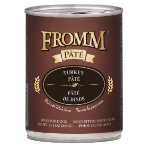 Fromm Gold Turkey Pate Canned Dog Food 12.2oz