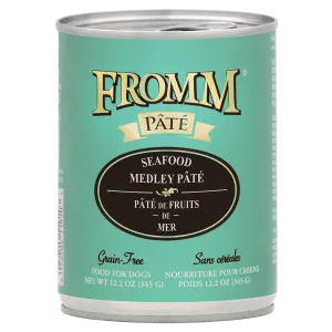 Fromm Seafood Medley Pate Canned Dog Food 12.2oz