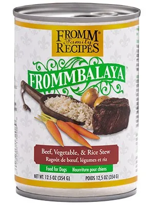 Frommbalaya Beef, Vegetable, and Rice Canned Stew Dog Food