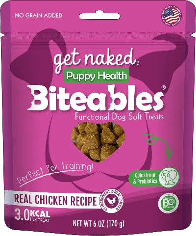 Get Naked Biteables Puppy Health Functional Soft Treats