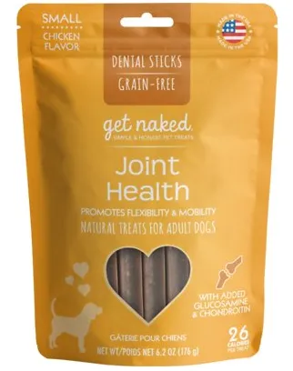 Get Naked Joint Health Dental Chew Sticks