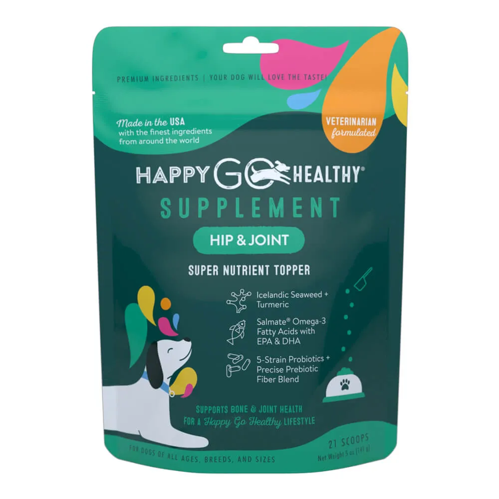 Happy Go Healthy Hip and Joint Supplement for Dogs