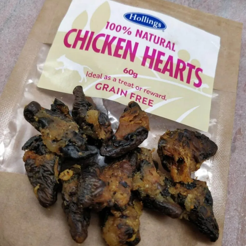 Hollings 60g Natural Chicken Hearts