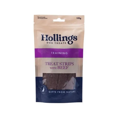 Hollings Real Meat 100% Natural Beef Dog Treat 100g