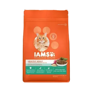 IAMS CAT CHIC & SALMON DRY FOOD (L)