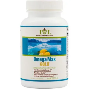 Institute For Vibrant Living Omega Max Gold - 60 Softgels