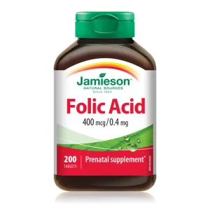 Jamieson Folic Acid 400 mcg/0.4 mg