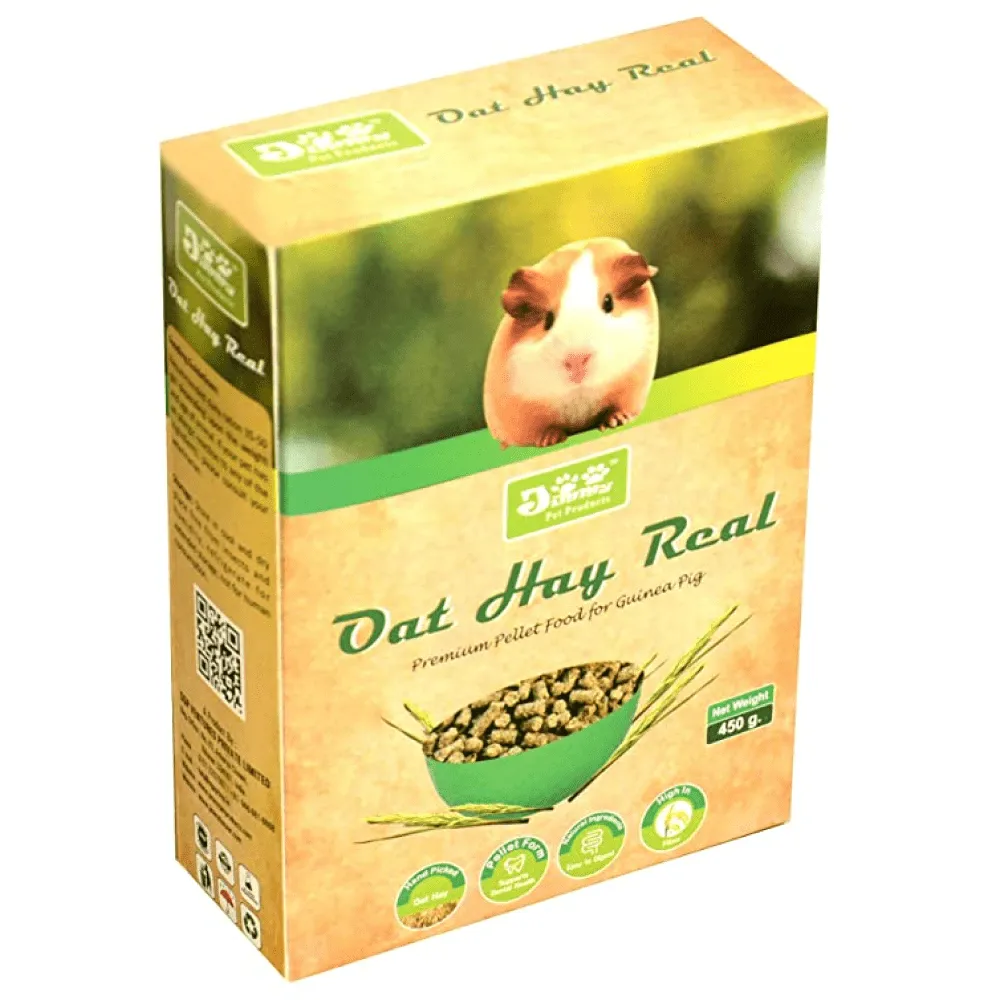 JiMMy Oat Hay Real High Fiber Pellet Guinea Pig Food (Limited Shelf Life)