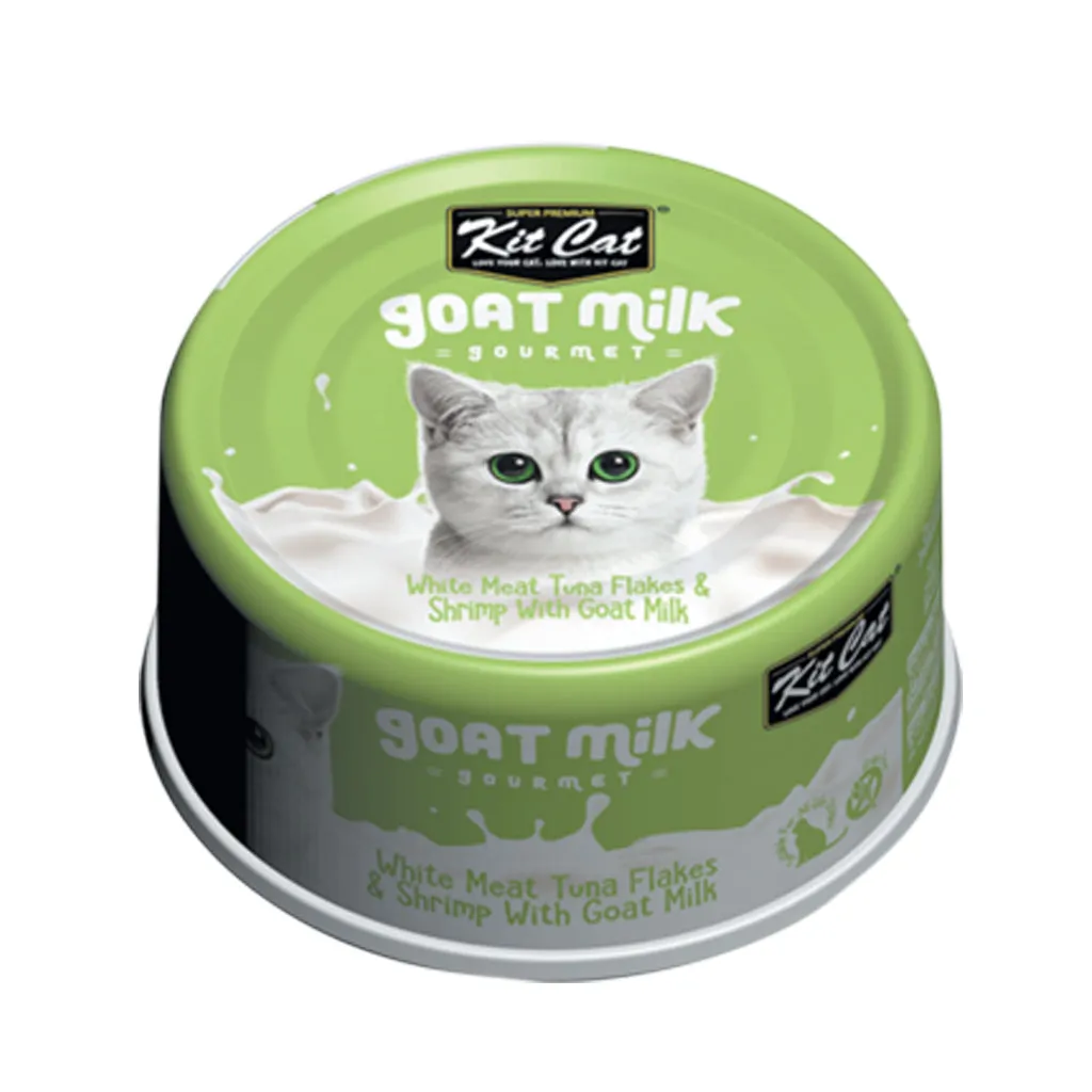 Kit Cat Wet Cat Food Gravy/Deboned Topper/Mousse/Goat Milk 80g Can Adult/Kitten KitCat Grain-Free