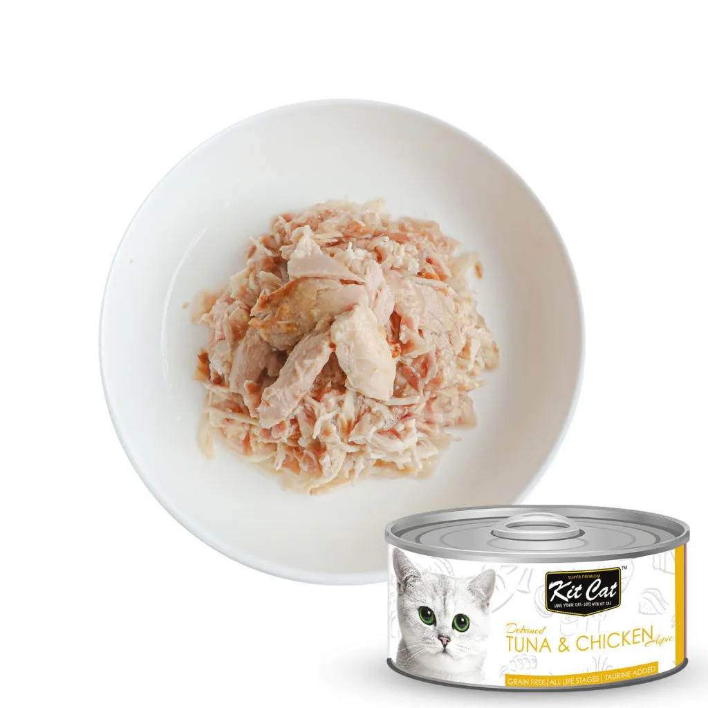 Kit Cat Wet Cat Food Gravy/Deboned Topper/Mousse/Goat Milk 80g Can Adult/Kitten KitCat Grain-Free