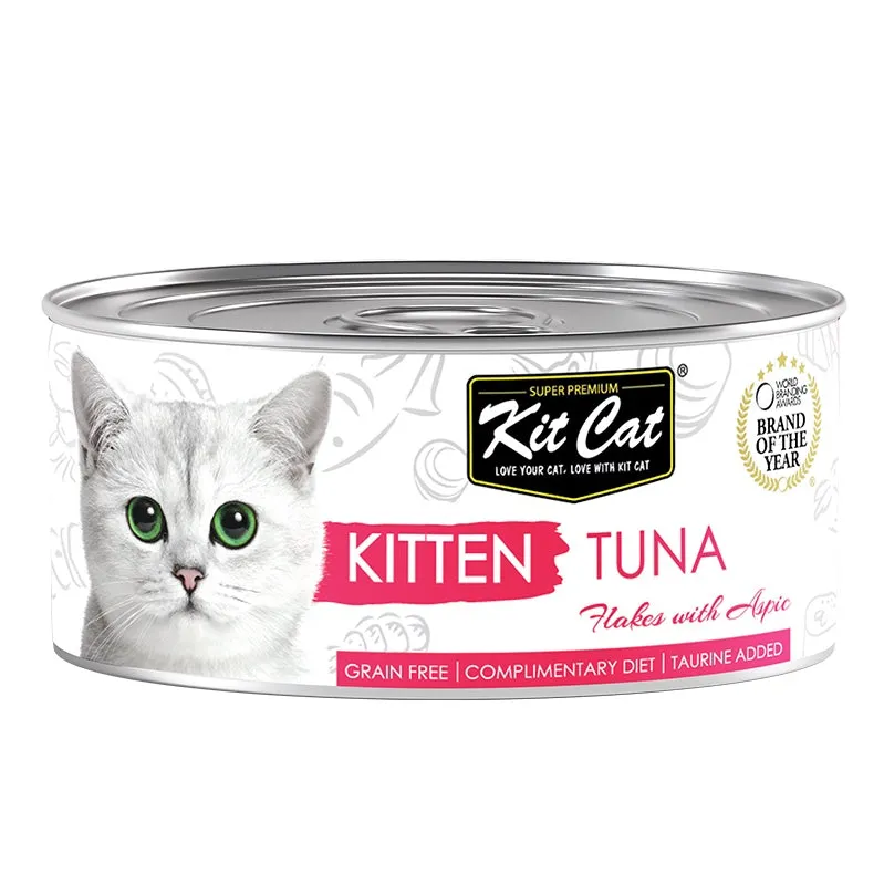 Kit Cat Wet Cat Food Gravy/Deboned Topper/Mousse/Goat Milk 80g Can Adult/Kitten KitCat Grain-Free