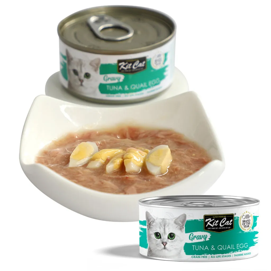 Kit Cat Wet Cat Food Gravy/Deboned Topper/Mousse/Goat Milk 80g Can Adult/Kitten KitCat Grain-Free