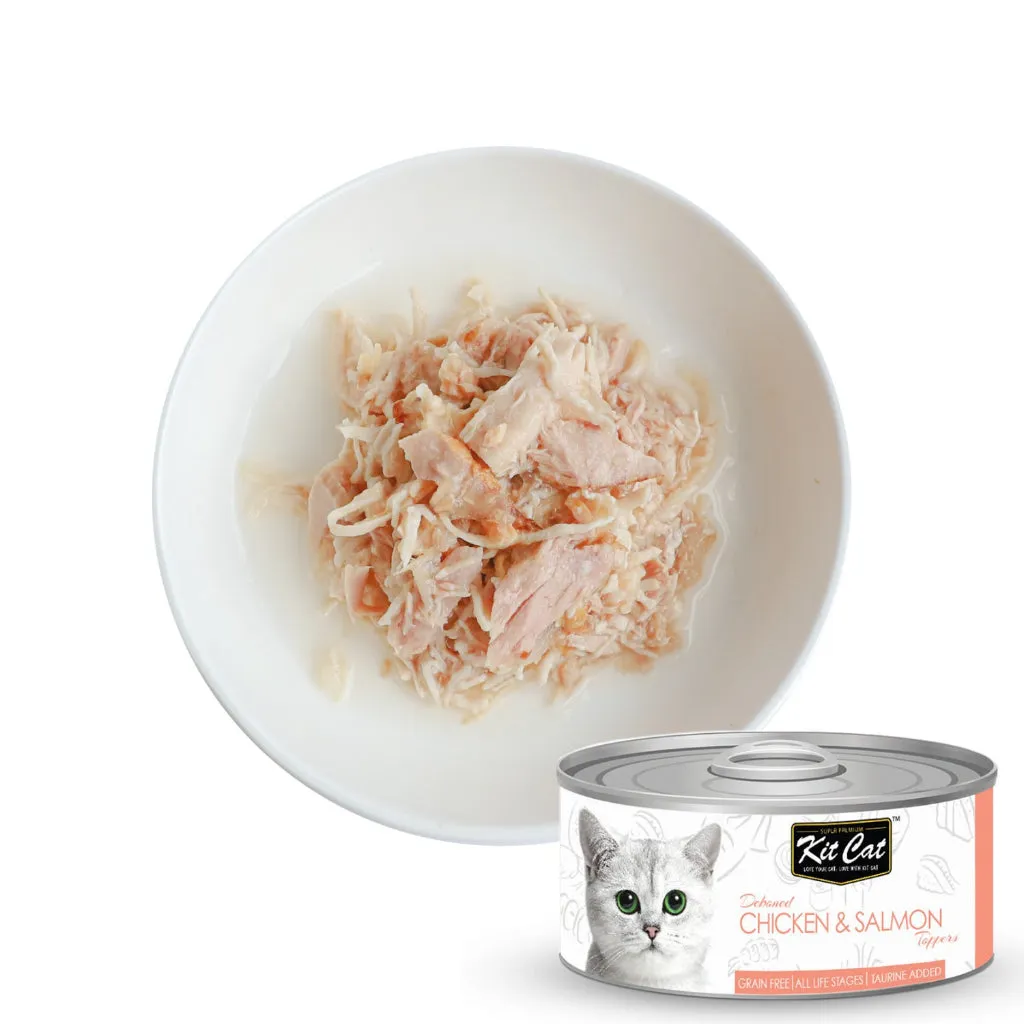 Kit Cat Wet Cat Food Gravy/Deboned Topper/Mousse/Goat Milk 80g Can Adult/Kitten KitCat Grain-Free