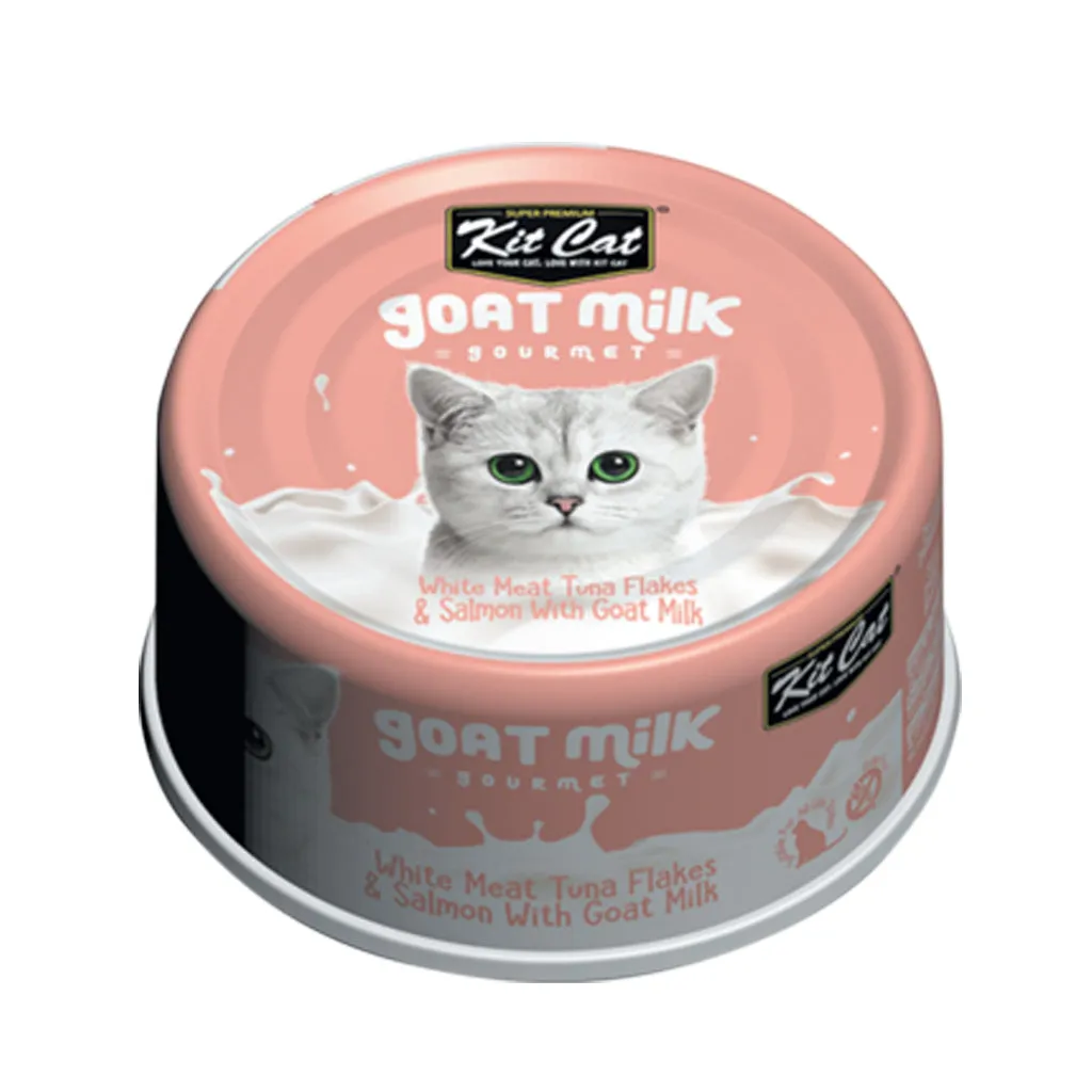 Kit Cat Wet Cat Food Gravy/Deboned Topper/Mousse/Goat Milk 80g Can Adult/Kitten KitCat Grain-Free