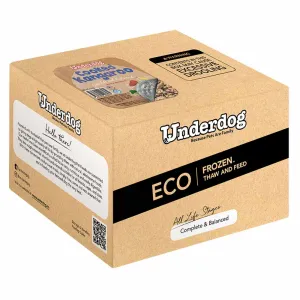 KOHE-VERSARY 8% OFF: Underdog Cooked Kangaroo Complete & Balanced Eco Pack Frozen Dog Food 3kg