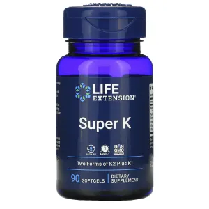 Life Extension Super K w/ Two Forms of K2 K1 90SG