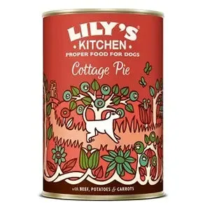 Lily's Kitchen Cottage Pie 6x 400g  - Tray